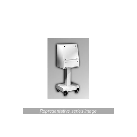 Hammond Data Terminal, 28-1/2 in. H x 24 in. W x 16.6 in. L, Steel 2CLD24R